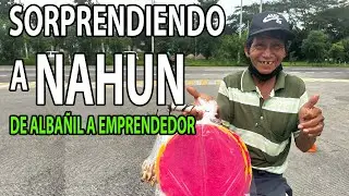 Sorprendiendo a Nahun Antonio De Albañil a Vendedor Ambulante Emprendedor Salvadoreño