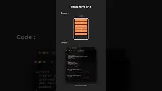 Creating a Grid Based Responsive Design in HTML and CSS