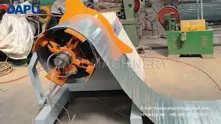 6.3T expanded metal mesh production line sold to India | DAPU Machinery