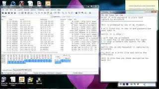 Proof of HTTP password in plain text - Capture by Wireshark