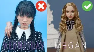 Barbie Makeover Transformations ~ MAKEOVER From BARBIE Into Wednesday Addams, M3gan ~ Custom M3GAN
