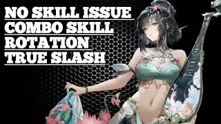 GUIDE HANYING NO SKILL ISSUE COMBO SKILL ROTATION TRUE SLASH - PUNISHING GRAY RAVEN