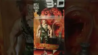 My Kenner Terminator 2 3-D collection on card 