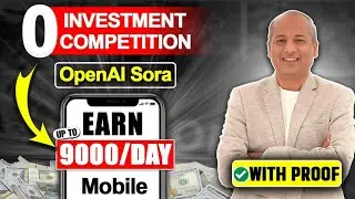 Mobile + 0 Investment OpenAI Sora + 0 Competition | OpenAI Sora Se Paise Kaise Kamaye