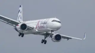 Airbus A321XLR flying display at Paris Airshow 2023 - 