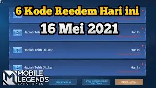 Kode Reedem Mobile Legends Hari ini 16 Mei 2021