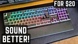 How to make your Keyboard Sound Better!