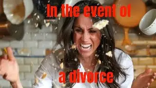 In the event of a divorce