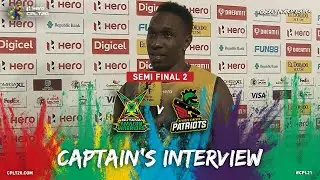 Captains' Interviews | Guyana Amazon Warriors vs St Kitts & Nevis Patriots | CPL2021