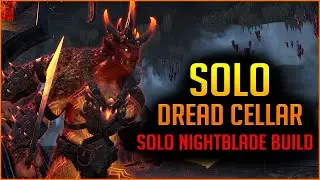 ⭐SOLO Dungeon The Dread Cellar⭐ Solo Nightblade Build, ESO Elder Scrolls Online