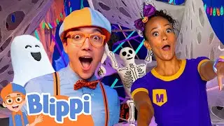 🎃 Party Like It's Halloween with Blippi! 👻 | Blippi Kids Songs | Fun Halloween Dance for Kids