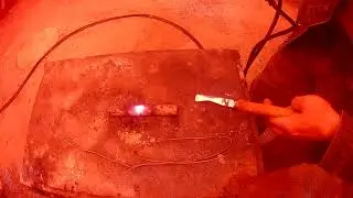 Газосварка стальных труб.