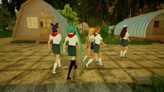 Бесконечное лето 3D - Пятый день в Совёнке. Собираю землянику и участвую в походе