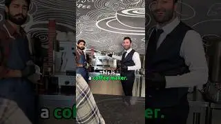 Coffee maker VS Barista #learnenglish #vocabulary #coffee #shorts