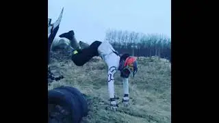 Падение через руль