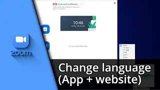 Change Zoom language | Zoom change language ✅ Tutorial