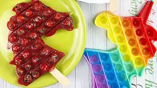 🍓 Единорог желе Pop-it