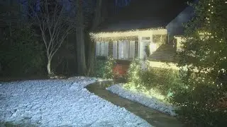 Maryland man makes his own snow outside of his home | NightCap