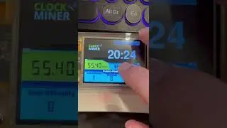 Nerd miner v2 bitcoin mining toy ~$30 using esp32 cpu