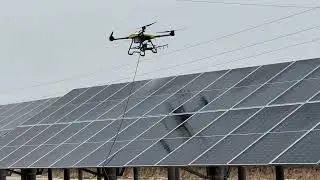 JT20CLD high pressure cleaning drone for solar panels