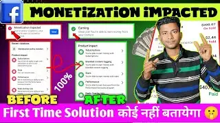 Facebook monetisation impacted 2024 | monetisation restricted | flagged behaviour on Facebook |