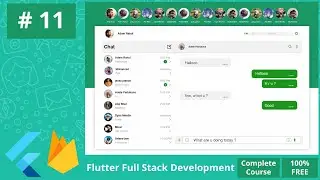 Flutter Web Image Picker Tutorial | WhatsApp Web App Clone | Firebase Cloud Messaging for WEB