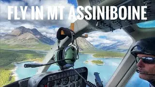 Heli Flying in Mount Assiniboine