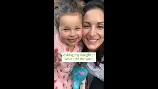 Asking my daughter what I do for work - Sydney