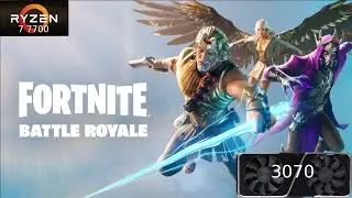 Fortnite ( DX12 ) - Ryzen 7 7700 + RTX 3070 - 1080p