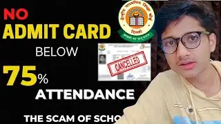 CBSE 75 Percent Attendance rules 2023 | Low attendance class 10 cbse what to do ?