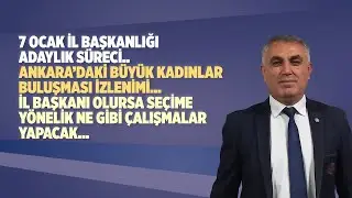 Açık Masa'da konuk: İYİ Parti Kahramanmaraş İl Başkan adayı Süleyman Tekerek