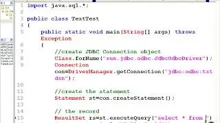 37 Advanced java tutorial | JDBC | text files as Database table with java appln | adv java