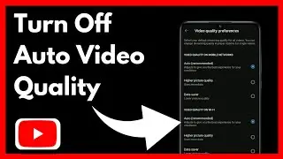 YouTube Auto Quality Disable/Turn Off 480p - Set HD As Default (2024)