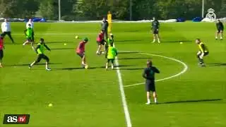 Isco's sublime chip goal in training 2017 🔥