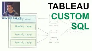How to Use Parameter Actions in Tableau to Update a Custom SQL Query in Database | Leo Zhang