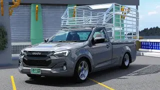 Assetto Corsa : แจก ISUZU D-MAX 2024 Single Cab + ขนทุเรียน