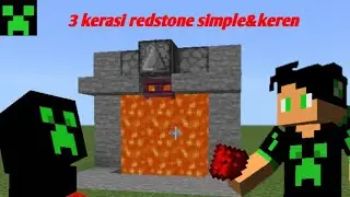 3 kreasi redstone simple & keren | tutorial redstone.