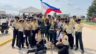 INTERNATIONAL PATHFINDER CAMPOREE MARCHING COMPETITION BASIC and FANCY DRILL | Gillette WY