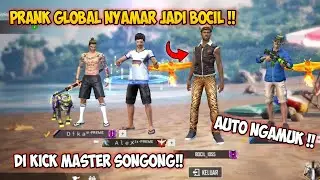 DI KICK BERKALI KALI SAMA MASTER SONGONG !! AUTO NGAMUK !! FREEFIRE BATTLEGROUND