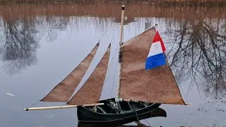 Запуск Парусника из пластилина.