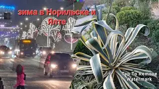 Норильск/Ялта такая разная зима