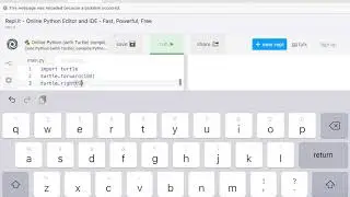 Programming in Python On The iPad