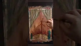 Dancing girl | abstract painting