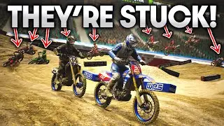 Bunching Up the Whole Field in Supercross 6! | Career Mode Ep. 10