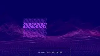 Pink and Purple Edgy Maximalism Video Games YouTube Outro