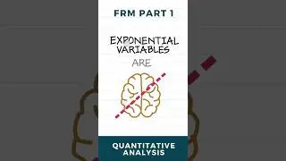 Exponential Variables are Memoryless | FRM Part 1 | Quantitative Analysis (Book 2)
