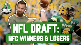 Fantasy Football 2021 - NFL Draft Breakdown: NFC Winners & Losers - Ep. 1051