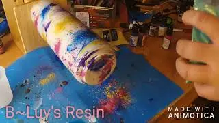 MICA POWDER RAINBOW TUMBLER
