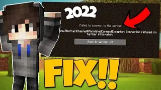 Minecraft Failed To Connect To The Server Fix | Minecraft Connection Timed Out Fix