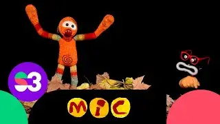 Muntanya de fulles de la tardor - El Mic i els seus amics